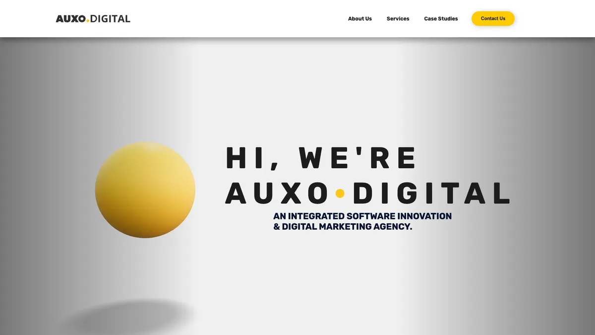 Screenshot of 2025.auxo.digital