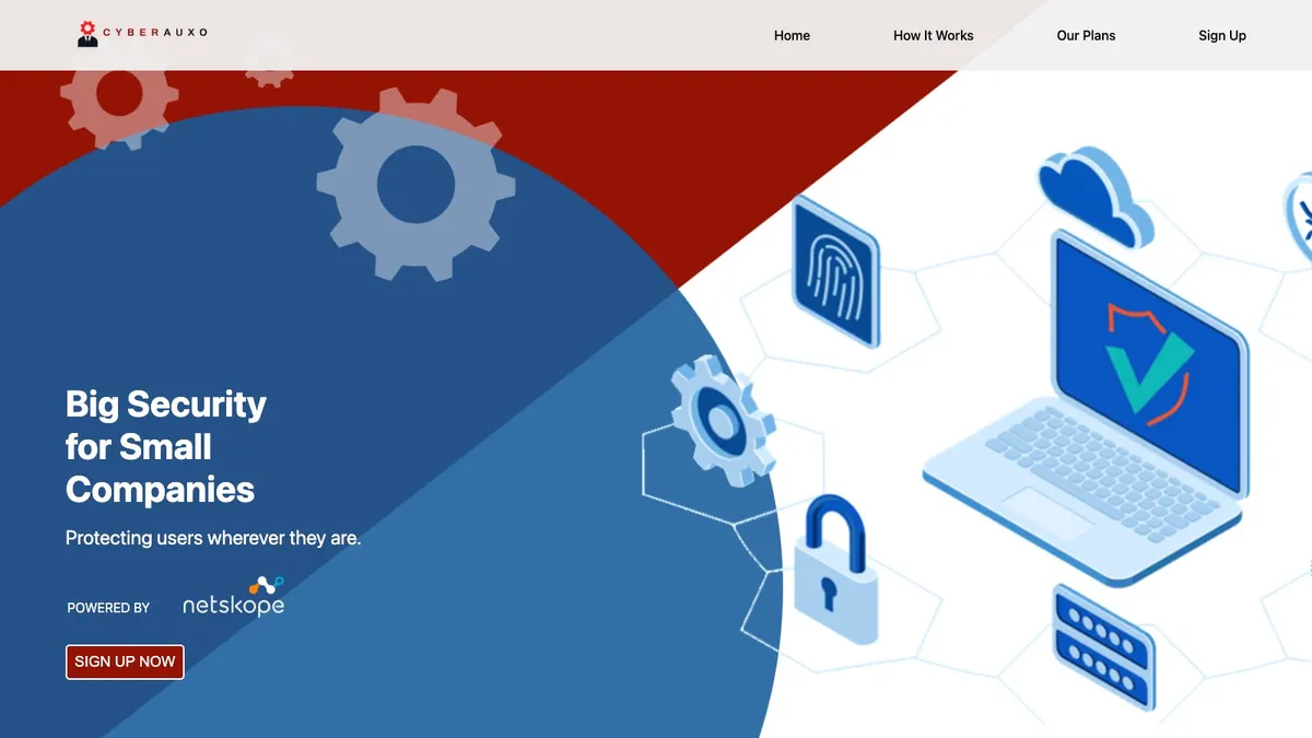 Screenshot of AuxoCyber MSS